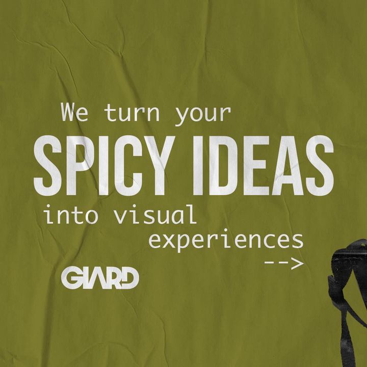 GIARD Instagram post: At GIARD, we turn your spicy ideas into visual experiences 🚀